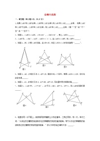 初中数学人教版八年级上册12.1 全等三角形课时练习