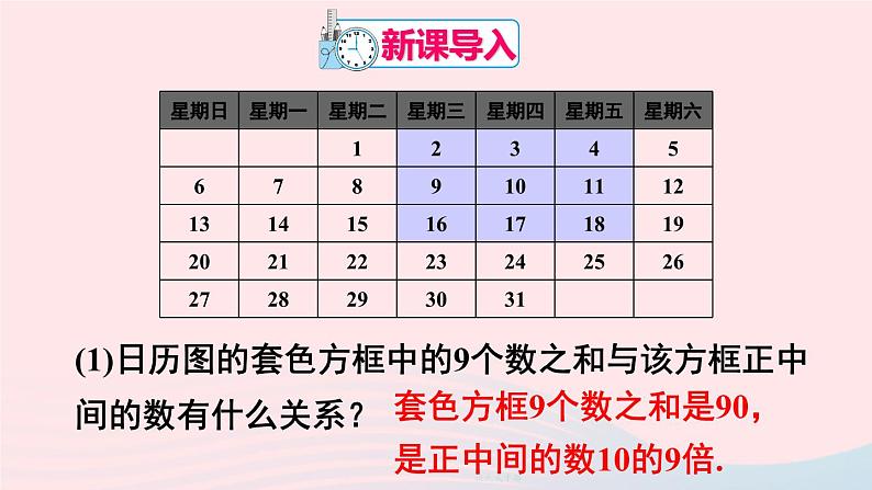 2023七年级数学上册第三章整式及其加减5探索与表达规律上课课件新版北师大版02