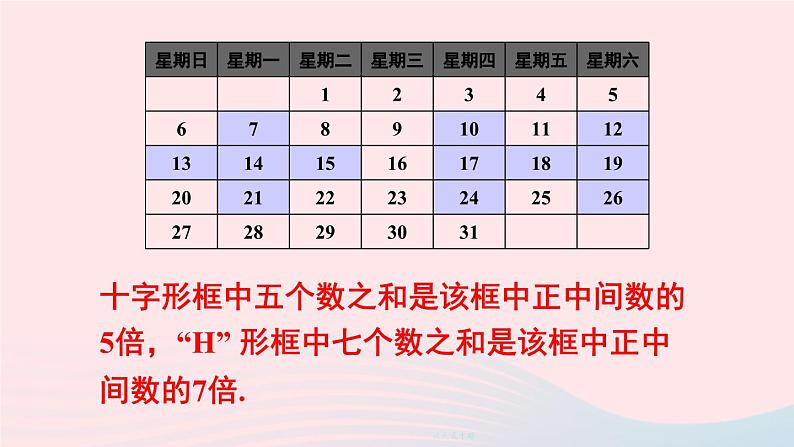 2023七年级数学上册第三章整式及其加减5探索与表达规律上课课件新版北师大版08