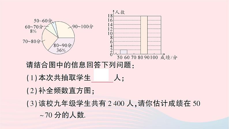 2023七年级数学上册第六章数据的收集与整理专题六统计图的综合运用作业课件新版北师大版08