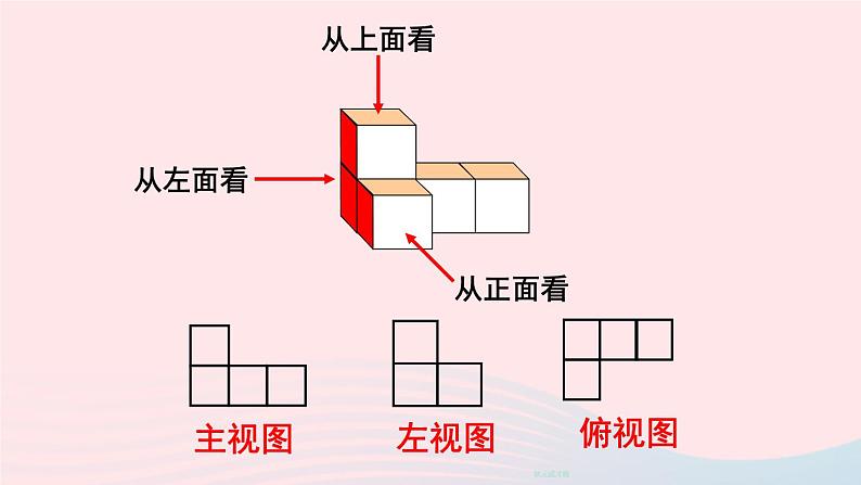 2023七年级数学上册第一章丰富的图形世界4从三个方向看物体的形状上课课件新版北师大版08