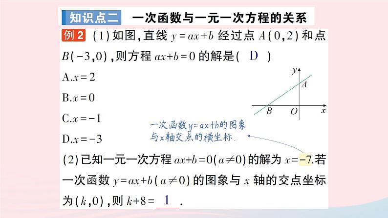 2023八年级数学上册第四章一次函数4一次函数的应用第二课时借助单个一次函数图象解决问题课件新版北师大版08