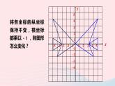 2023八年级数学上册第三章位置与坐标3轴对称与坐标变化上课课件新版北师大版