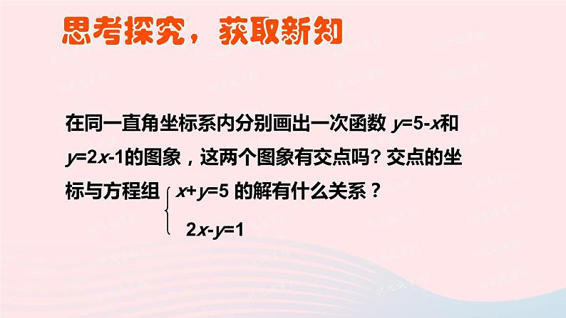 2023八年级数学上册第五章二元一次方程组6二元一次方程与一次函数上课课件新版北师大版04