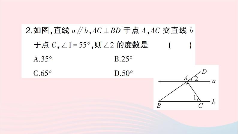 2023八年级数学上册第七章平行线的证明4平行线的性质作业课件新版北师大版03