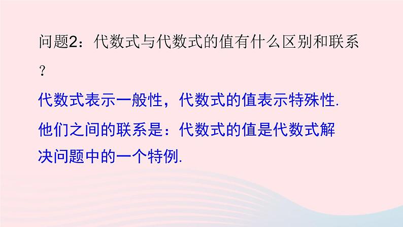 2023七年级数学上册第2章整式加减2.1代数式3代数式的值上课课件新版沪科版05