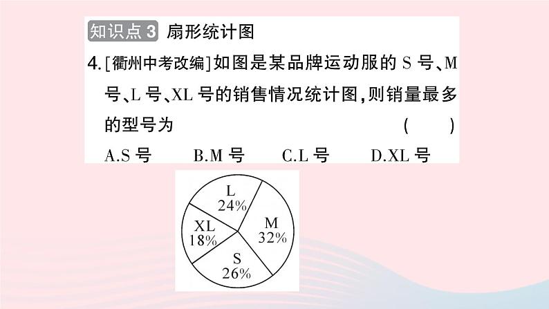 2023七年级数学上册第5章数据的收集与整理5.2数据的整理作业课件新版沪科版06