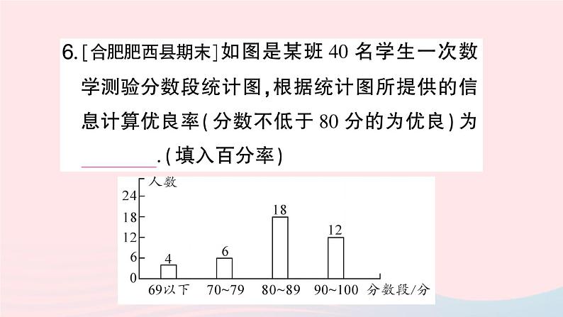 2023七年级数学上册第5章数据的收集与整理5.4从图表中的数据获取信息作业课件新版沪科版07