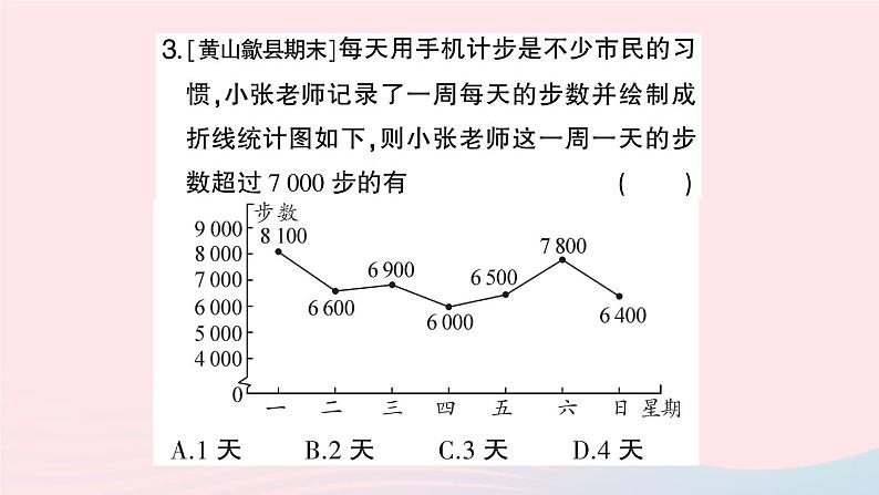 2023七年级数学上册期末基础专题8数据的收集与整理作业课件新版沪科版04