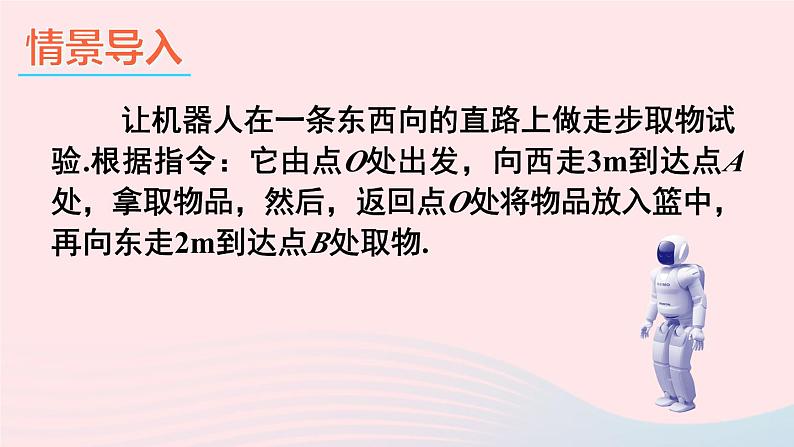 2023七年级数学上册第1章有理数1.2数轴相反数和绝对值第1课时数轴上课课件新版沪科版第3页