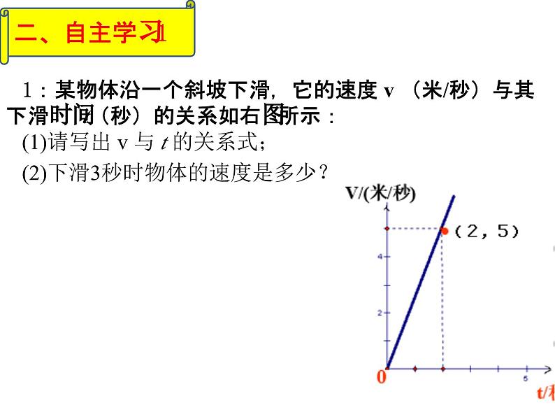 《根据一次函数的图象确定解析式》PPT课件2-八年级上册数学北师大版第3页