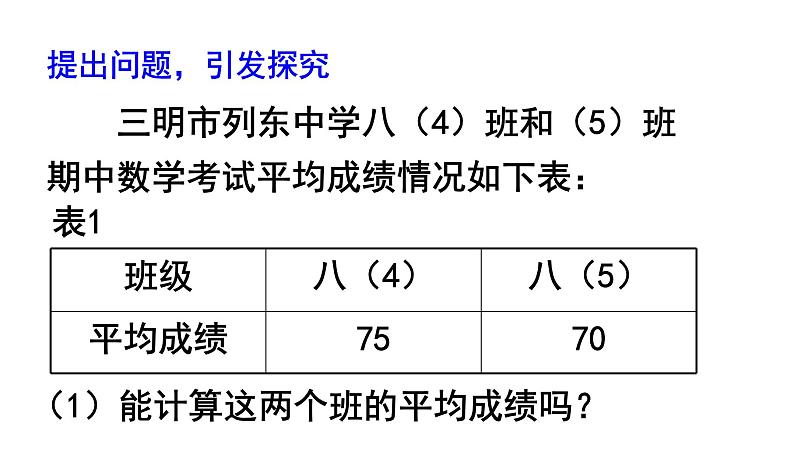 《算术平均数与加权平均数》PPT课件1-八年级上册数学北师大版04