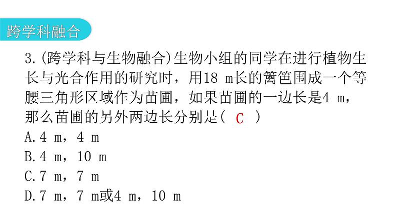 人教版八年级数学上册第十三章轴对称专题六课标新导向教学课件第7页