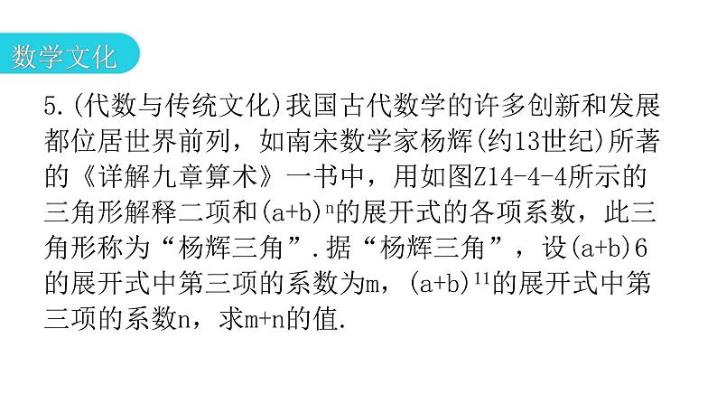 人教版八年级数学上册第十四章整式的乘法与因式分解专题四课标新导向教学课件第8页