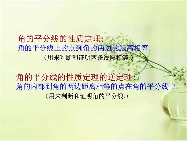 《角的平分线性质的应用》PPT课件2-八年级上册数学人教版05