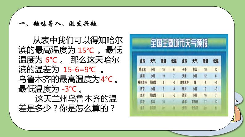 北师大版初中数学七年级上册2.5《有理数的减法》课件+同步分层练习（含答案解析）06