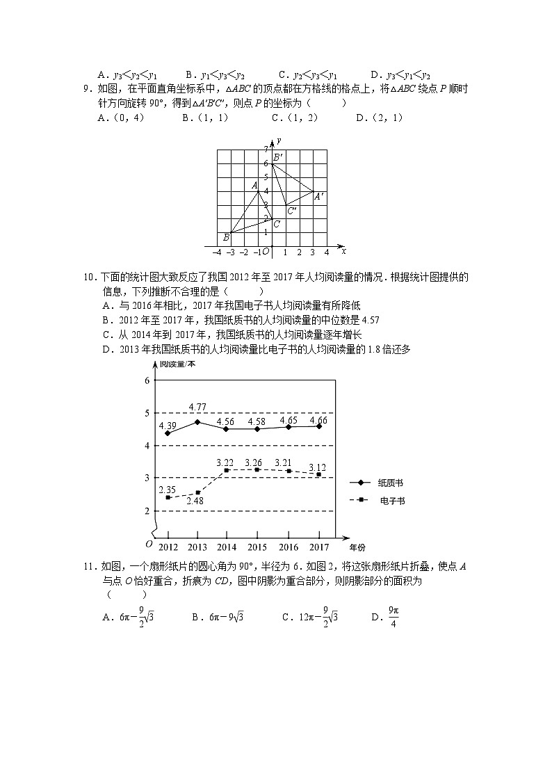 2018年山东省济南市中考数学试卷与答案02