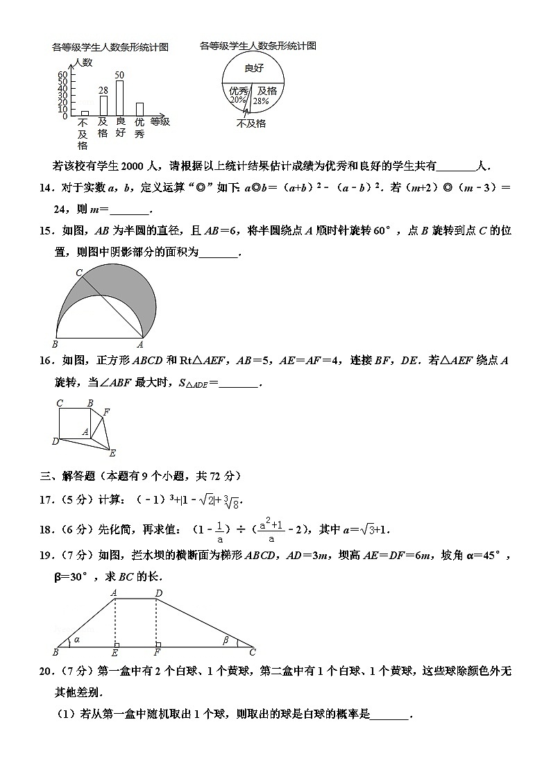 2019年湖北省十堰市中考数学试卷与答案03