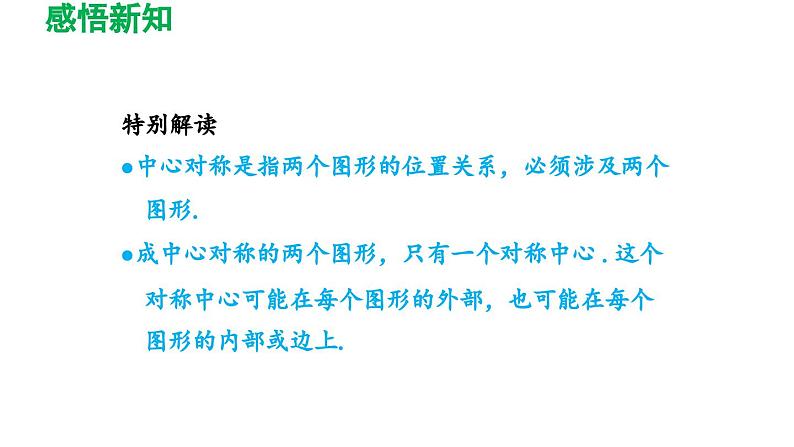 23.2 中心对称 人教版九年级数学上册精选课件导学课件第4页