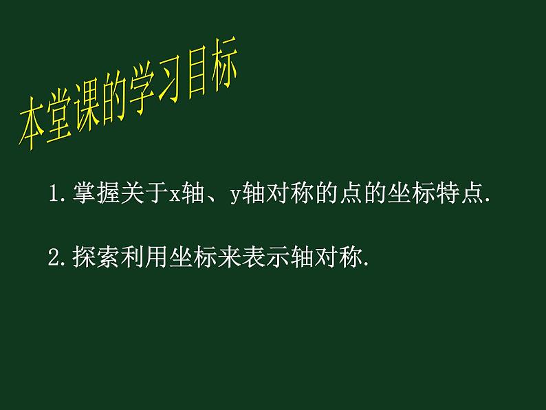 《用坐标表示轴对称》PPT课件2-八年级上册数学人教版第3页