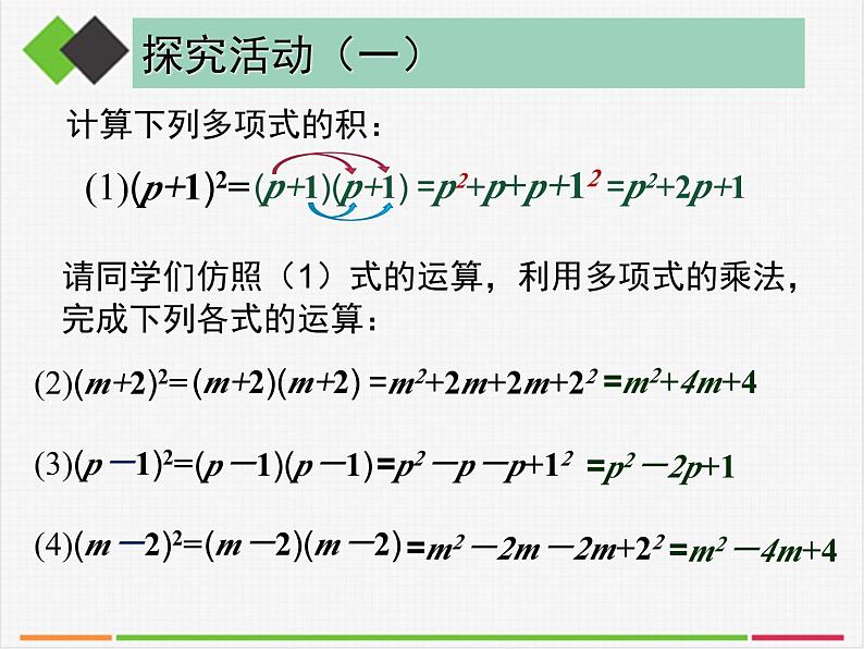 《完全平方公式》PPT课件4-八年级上册数学人教版(1)第3页