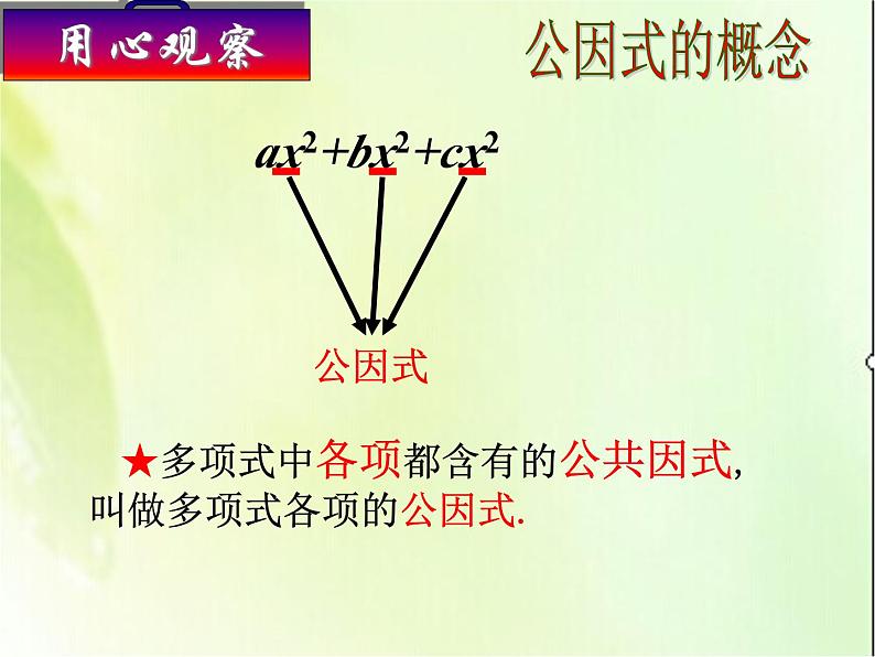 《提取公因式法》PPT课件6-八年级上册数学人教版第5页