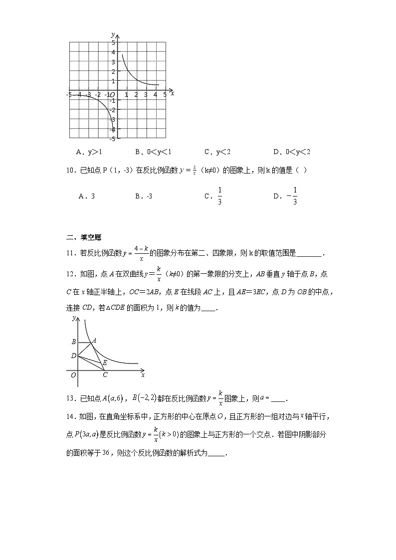 26.反比例函数提升练习-人教版数学九年级下册第3页