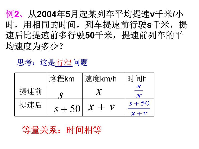 《列分式方程解决行程实际问题》PPT课件2-八年级上册数学人教版05