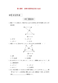 初中数学湘教版八年级上册2.5 全等三角形课时训练