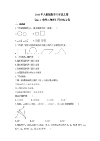 初中数学12.1 全等三角形优秀练习