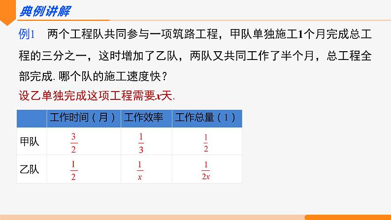 15.3 分式方程 第4课时(分式方程的应用1)- 八年级数学上册同步教材配套精品教学课件（人教版）04