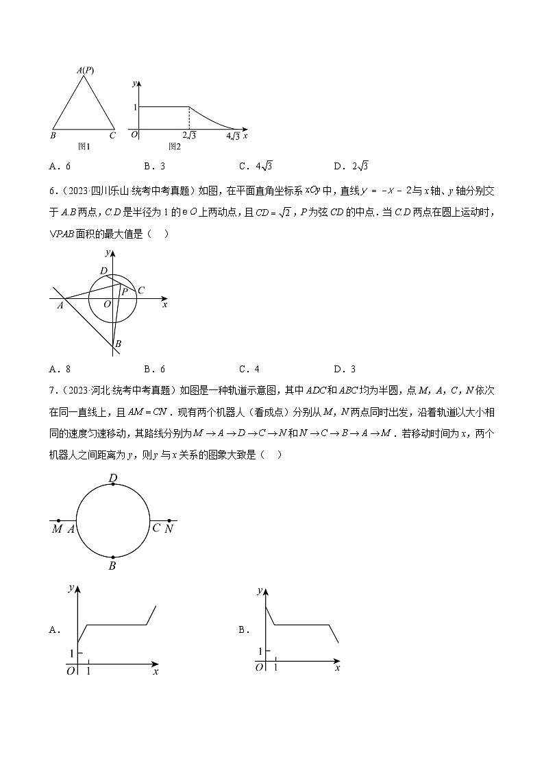 2023年全国各地中考数学真题分类汇编之动点综合问题(含解析)03