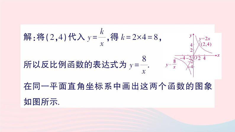 2023九年级数学上册第1章反比例函数专题一反比例函数与一次函数图象的综合__教材P21复习题1T8的变式与应用作业课件新版湘教版03