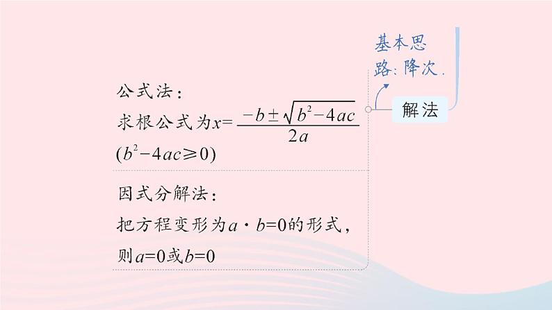 2023九年级数学上册第2章一元二次方程本章归纳复习作业课件新版湘教版第4页