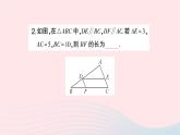 2023九年級數(shù)學上冊第3章圖形的相似基本模型專題相似三角形的基本模型作業(yè)課件新版湘教版