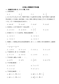 广西壮族自治区南宁市2023年七年级上学期数学月考试题(附答案）