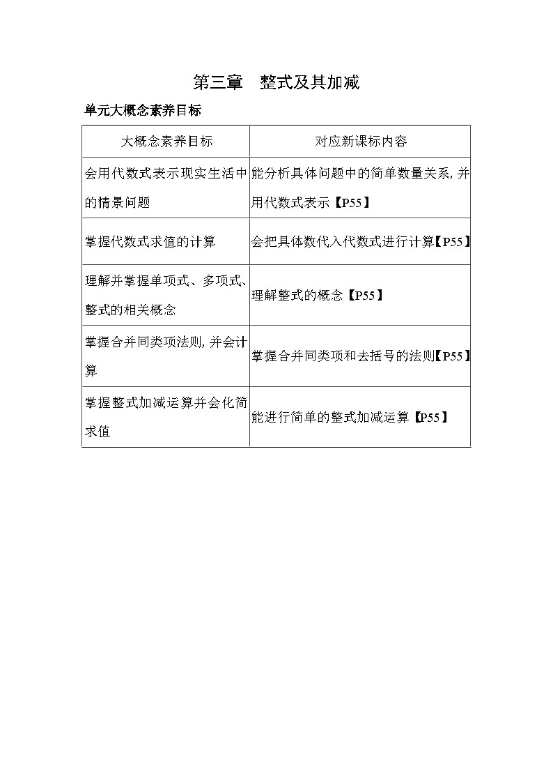 北师大版数学七年级上册3.1 字母表示数素养提升练（含解析）01