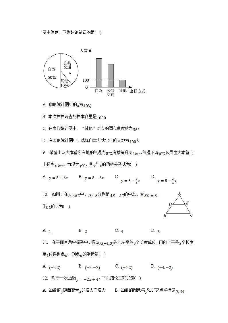 河北省秦皇岛市青龙县2022-2023学年八年级下学期期末考试数学试卷(含解析)第2页