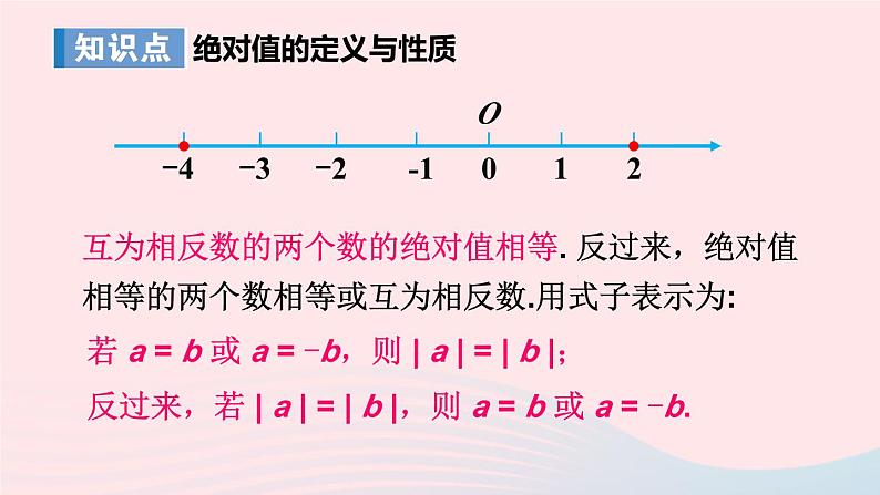 湘教版七上数学第1章有理数1.2数轴相反数与绝对值1.2.3绝对值课件05