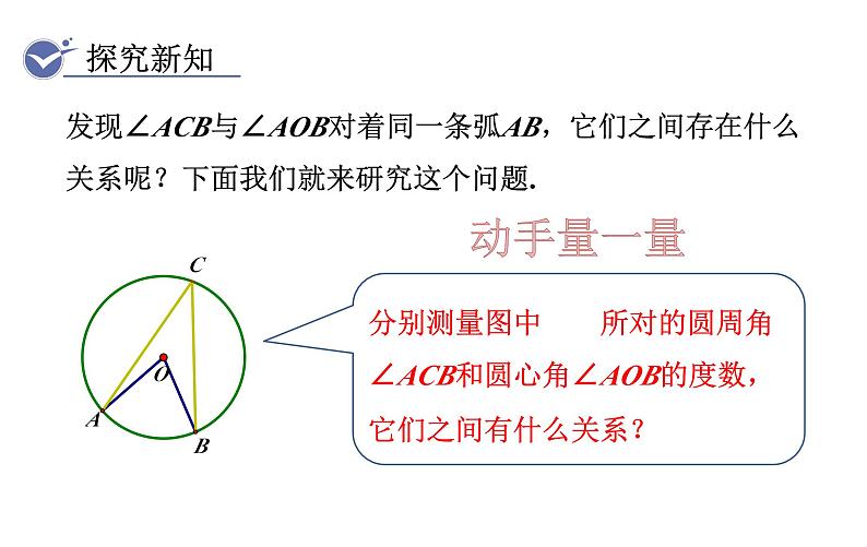 人教版九年级数学上24.1.4 圆周角　第1课时　圆周角定理及其推论 教学课件05