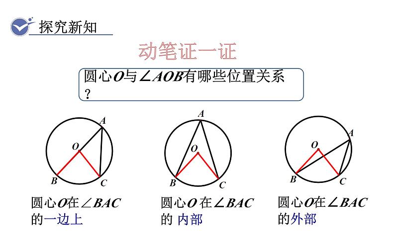 人教版九年级数学上24.1.4 圆周角　第1课时　圆周角定理及其推论 教学课件07