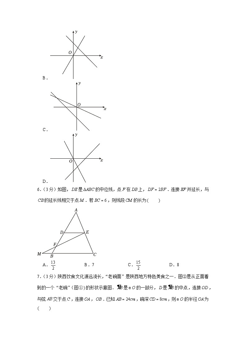 2023年陕西省中考数学真题（解析版）第2页