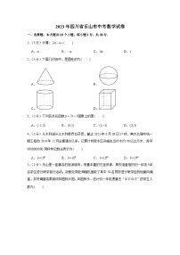 2023年四川乐山中考数学真题（解析版）