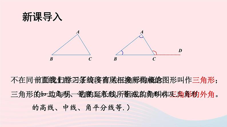 湘教版八上数学第2章三角形2.2命题与证明第1课时定义命题课件02