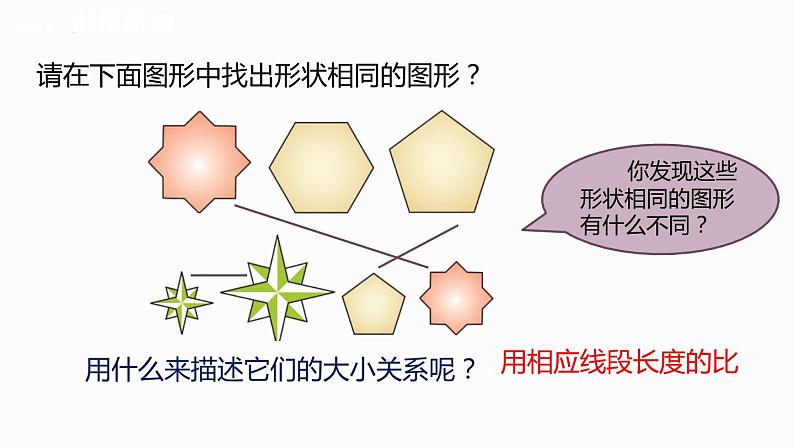 4.1成比例线段+课件北师大版九年级数学上册第5页