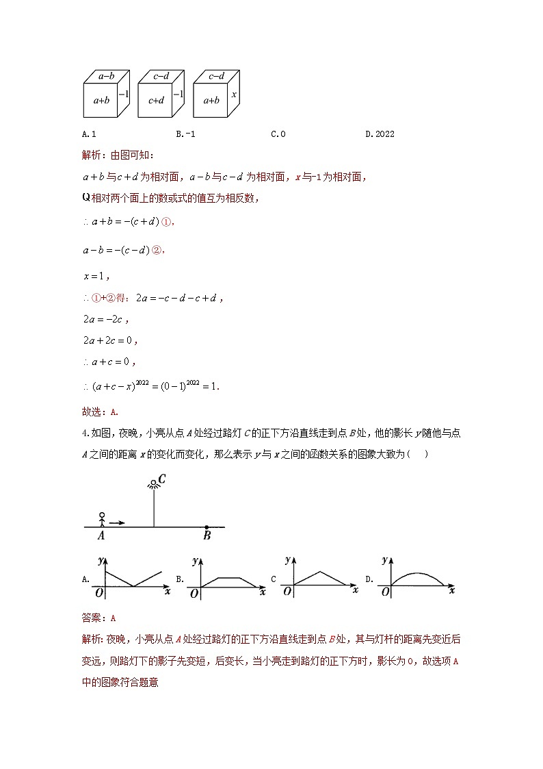 人教版数学 九下 第29章 投影与视图 单元精选能力测试卷02