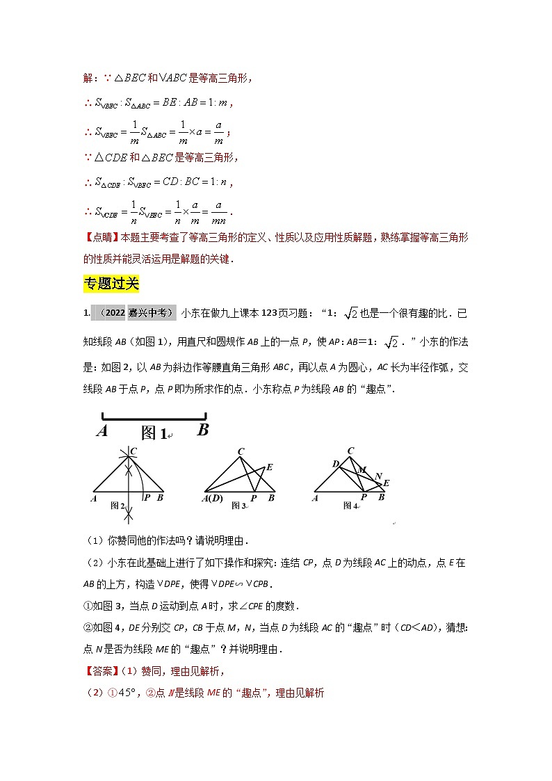 2023学年二轮复习解答题专题五十：与新定义或新定理有关的阅读理解（解析版）第3页