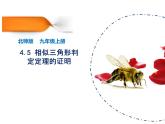 專(zhuān)題4.5+相似三角形判定定理的證明九年級(jí)數(shù)學(xué)上冊(cè)教材配套教學(xué)課件（北師大版）