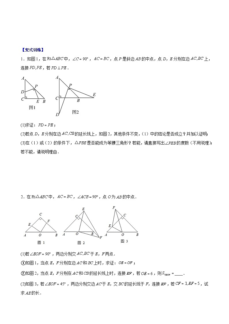 【期中单元测试】（人教版）2023-2024学年八年级数学上册 第十三章 轴对称（易错与压轴专练）（原卷版）第3页