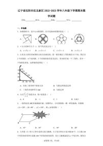 辽宁省沈阳市沈北新区2022-2023学年八年级下学期期末数学试题